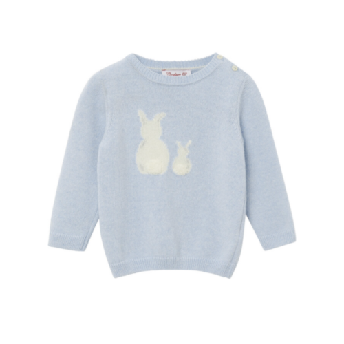 little kid sweater with bunny